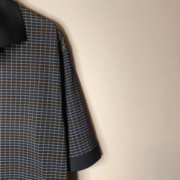 Greg Norman golf black brown shirt polo medium - Picture 4 of 9